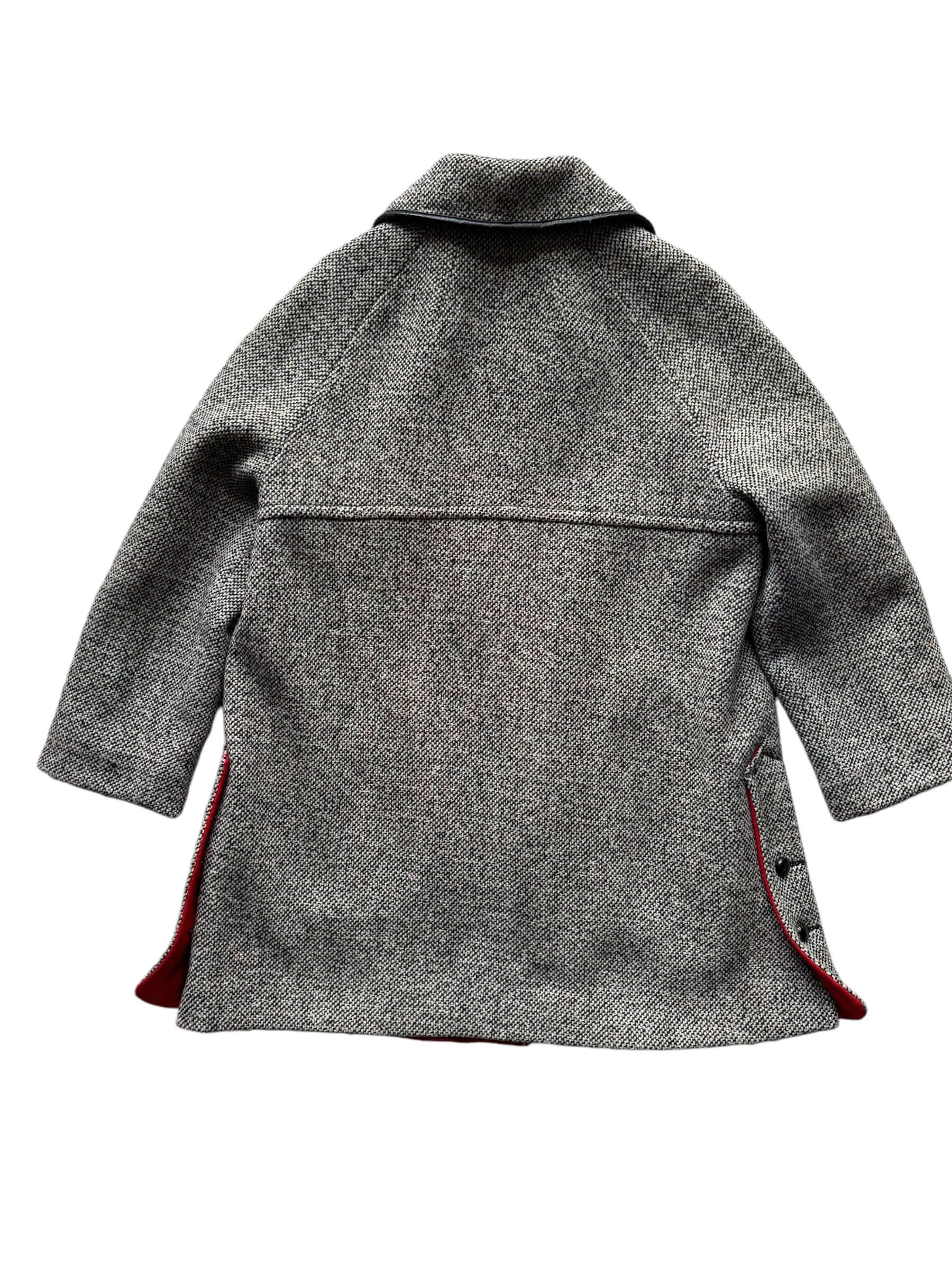 1960s M. Liman Penguin Wool Blend Tweed Coat M-XL