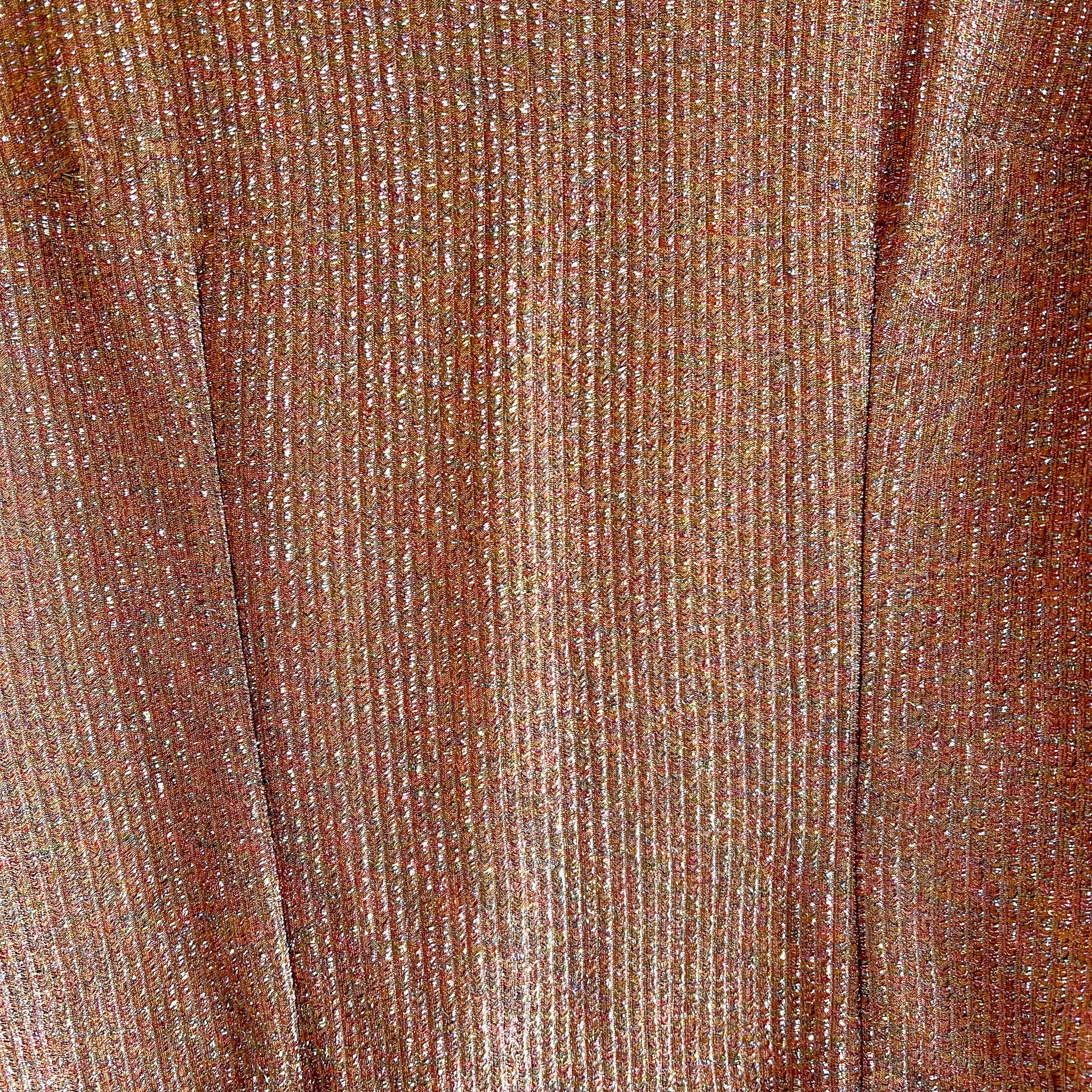 1960s Rainbow Sparkles Party Blouse (XS/S)
