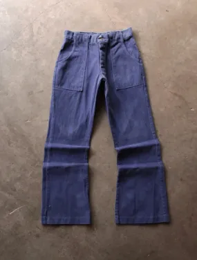 1970S MOLESKIN BUSH FLARED PANTS