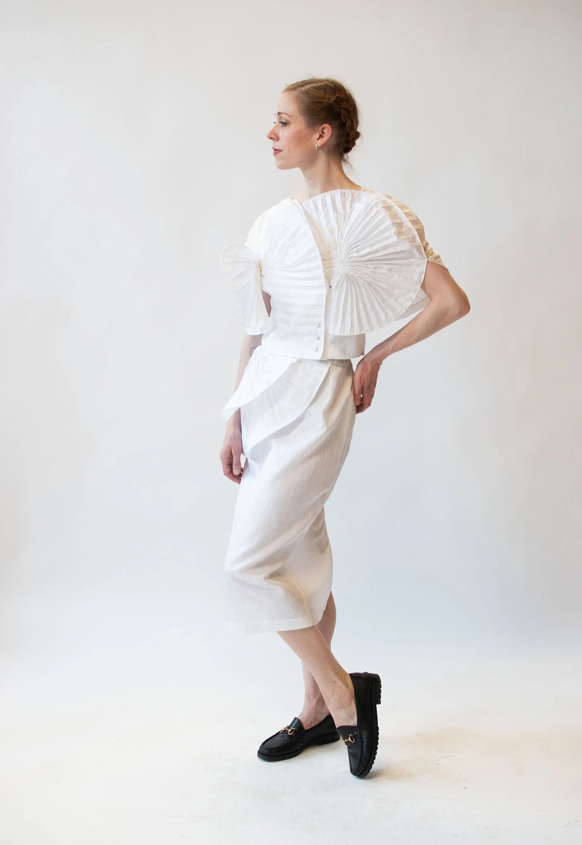 1980s Pleated Set | Barbara Barbara