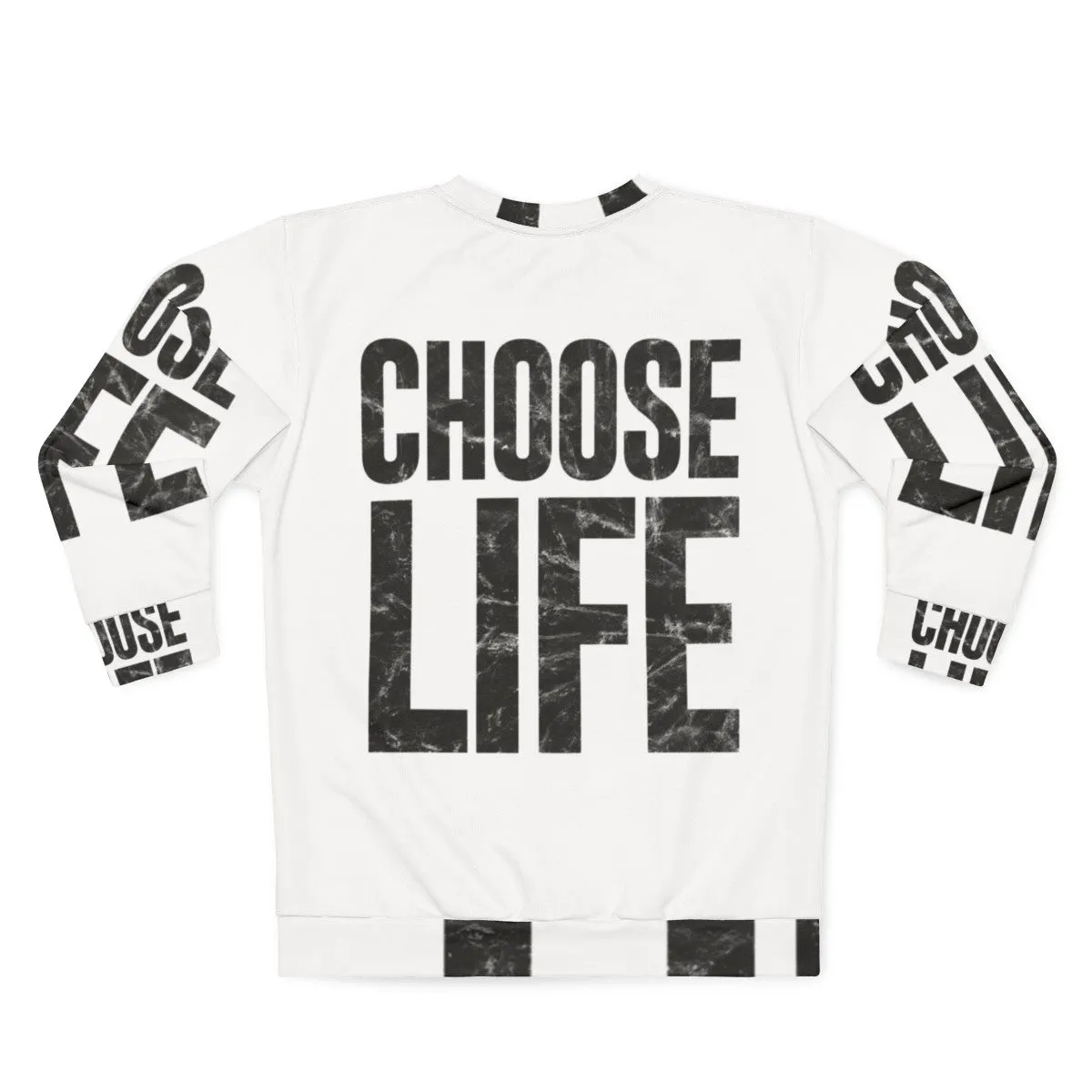 80s "Choose Life" Sweatshirt - George Michael Retro Pop Music Fashion