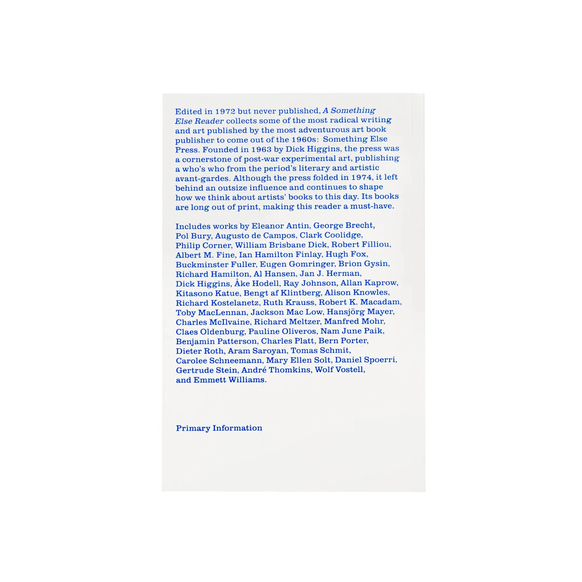 A Something Else Reader? - Softcover