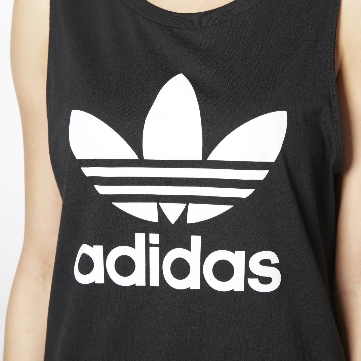 Adidas Originals Loose Trefoil Women's Tank Top Black/White