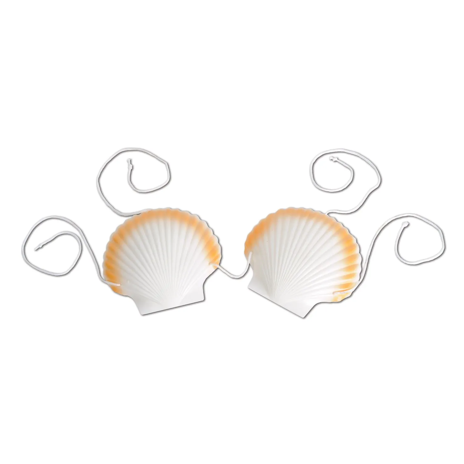 Adjustable Plastic Shell Bikini Top