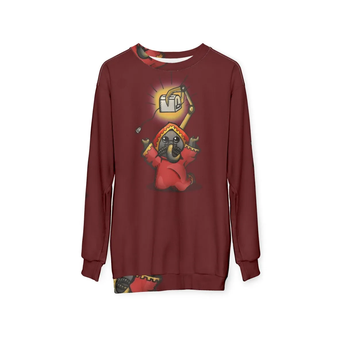 Adorable Toaster Priest Sweatshirt for Warhammer 40k Fans