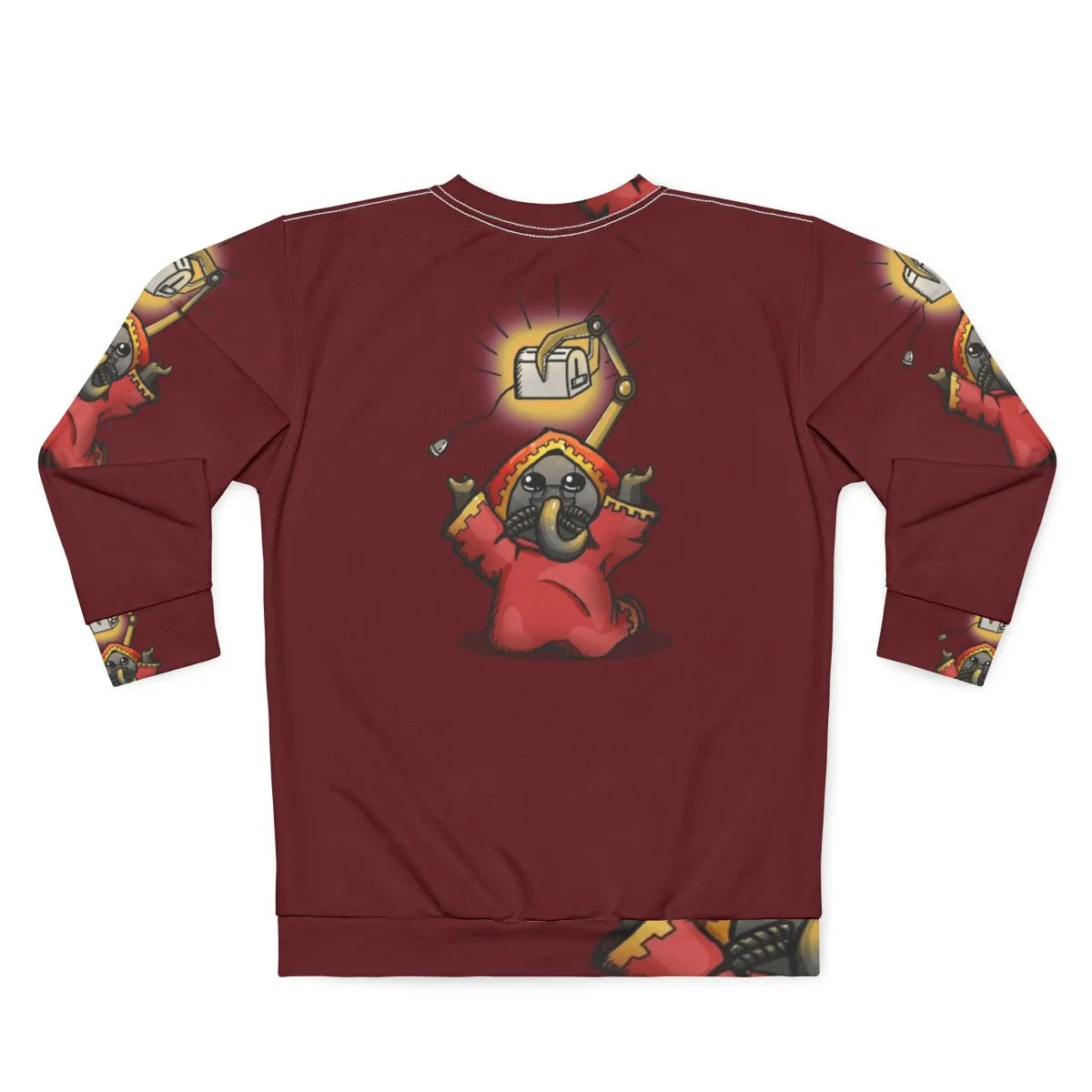 Adorable Toaster Priest Sweatshirt for Warhammer 40k Fans