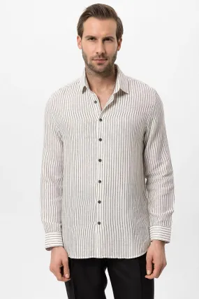 ANT Cotton Striped Men's Shirt - Courtenay