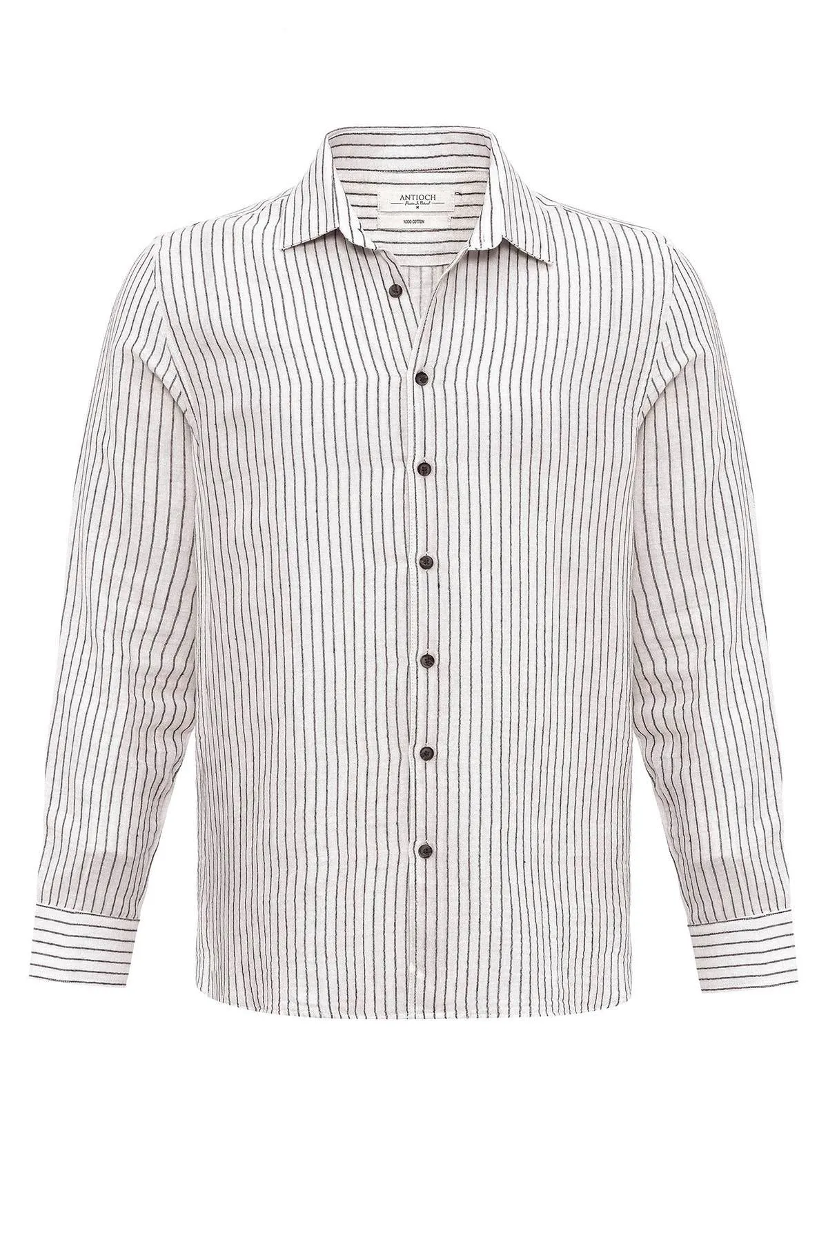 ANT Cotton Striped Men's Shirt - Courtenay