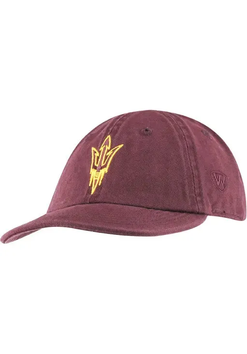 Arizona State University Top of the World Infant Maroon Relaxed Fit Team Icon Adjustable Hat