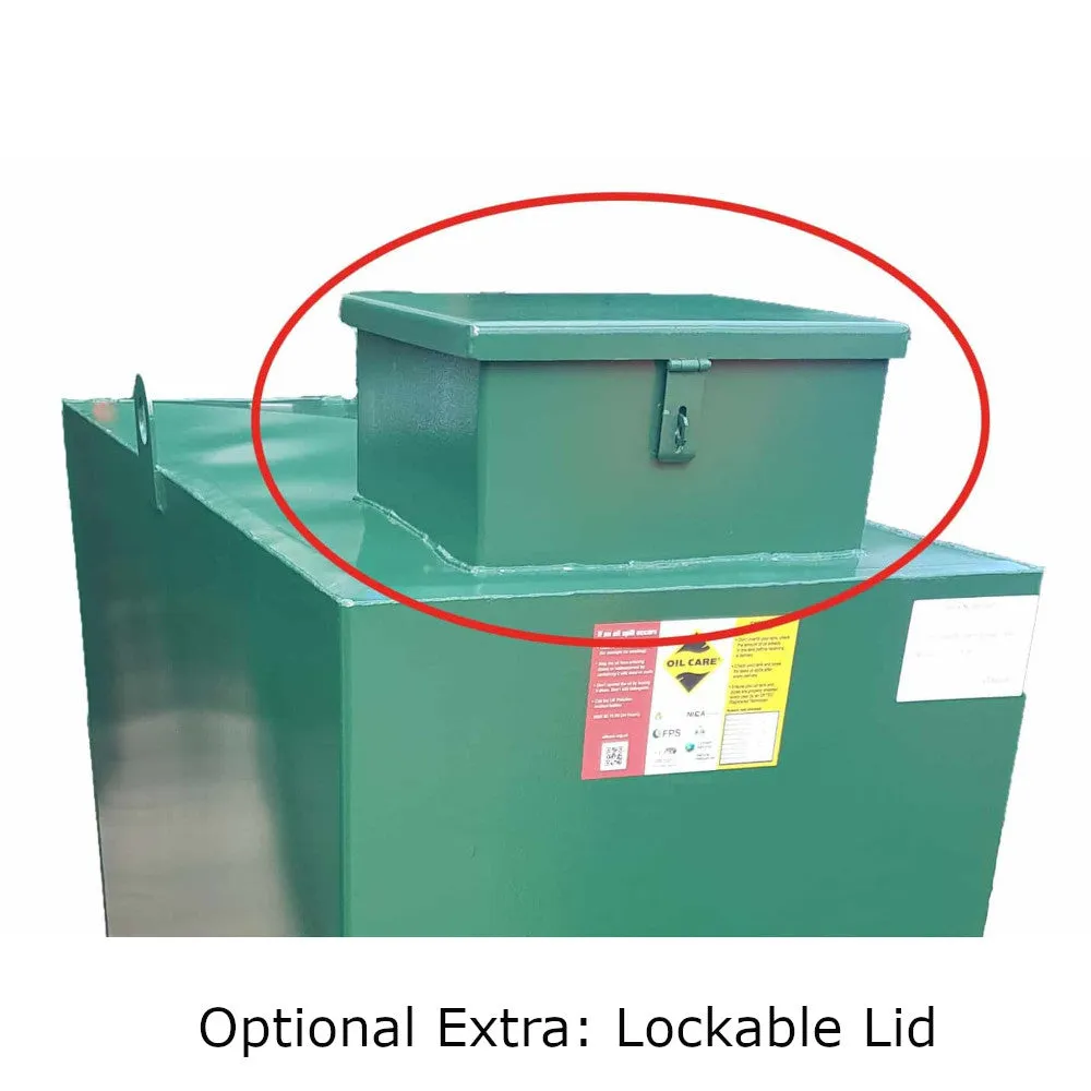 Atlantis 3500 Litre Steel Bunded Oil Tank