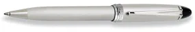 Aurora Ipsilon  All Chrome Cap and Barrel Satin Finish Ballpoint