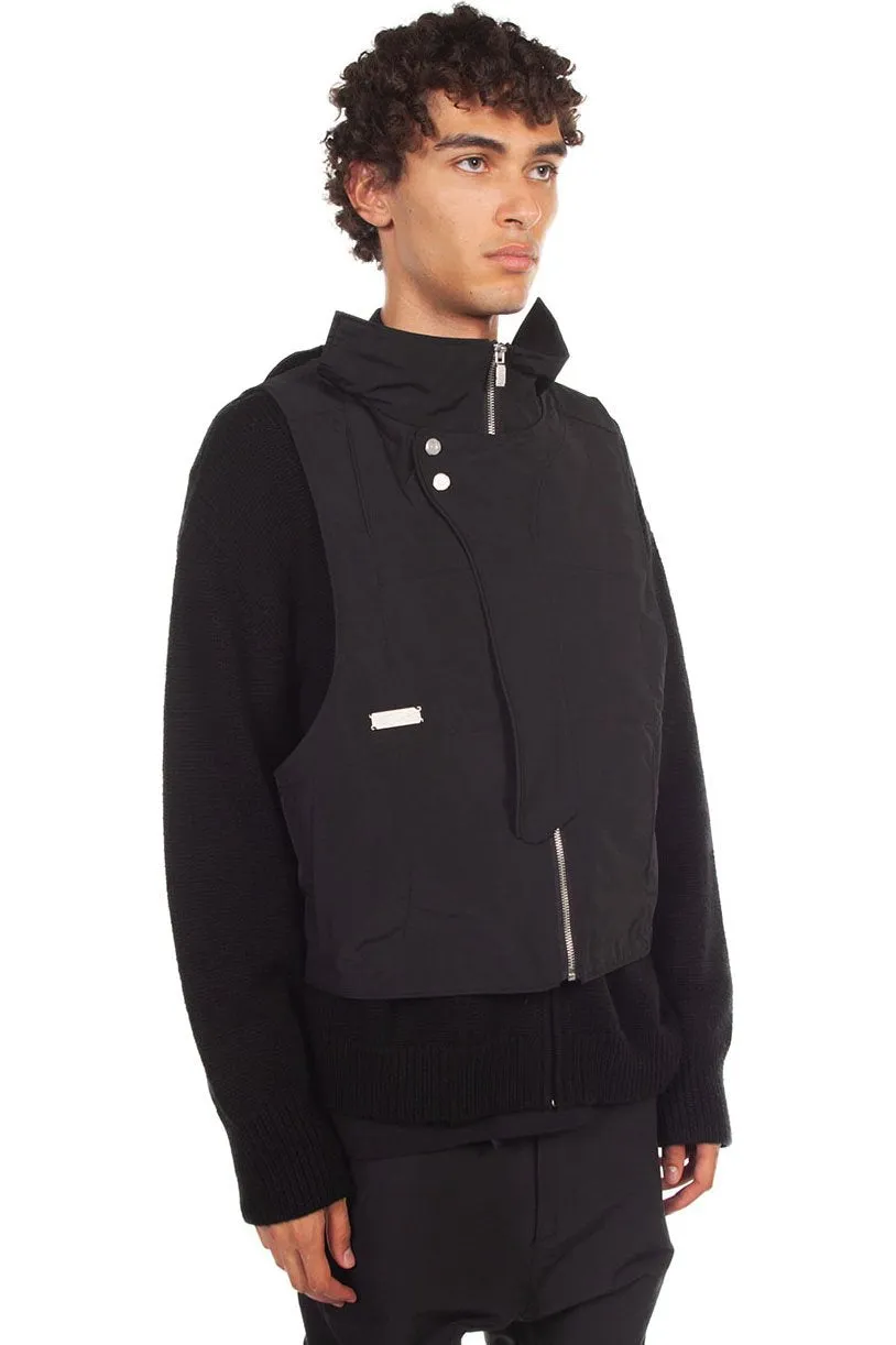 Black Memory Layered Sweater
