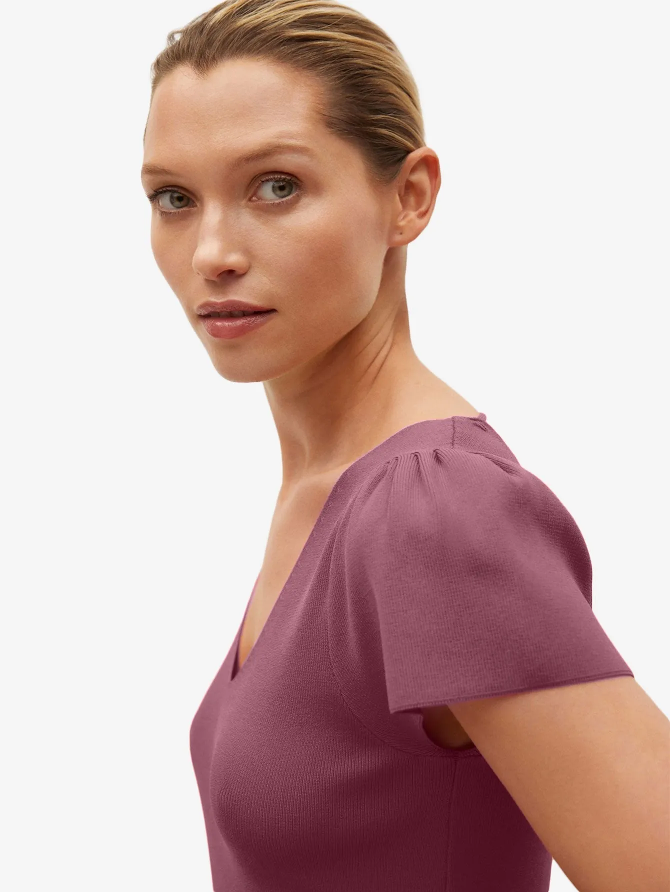 Bow knit top