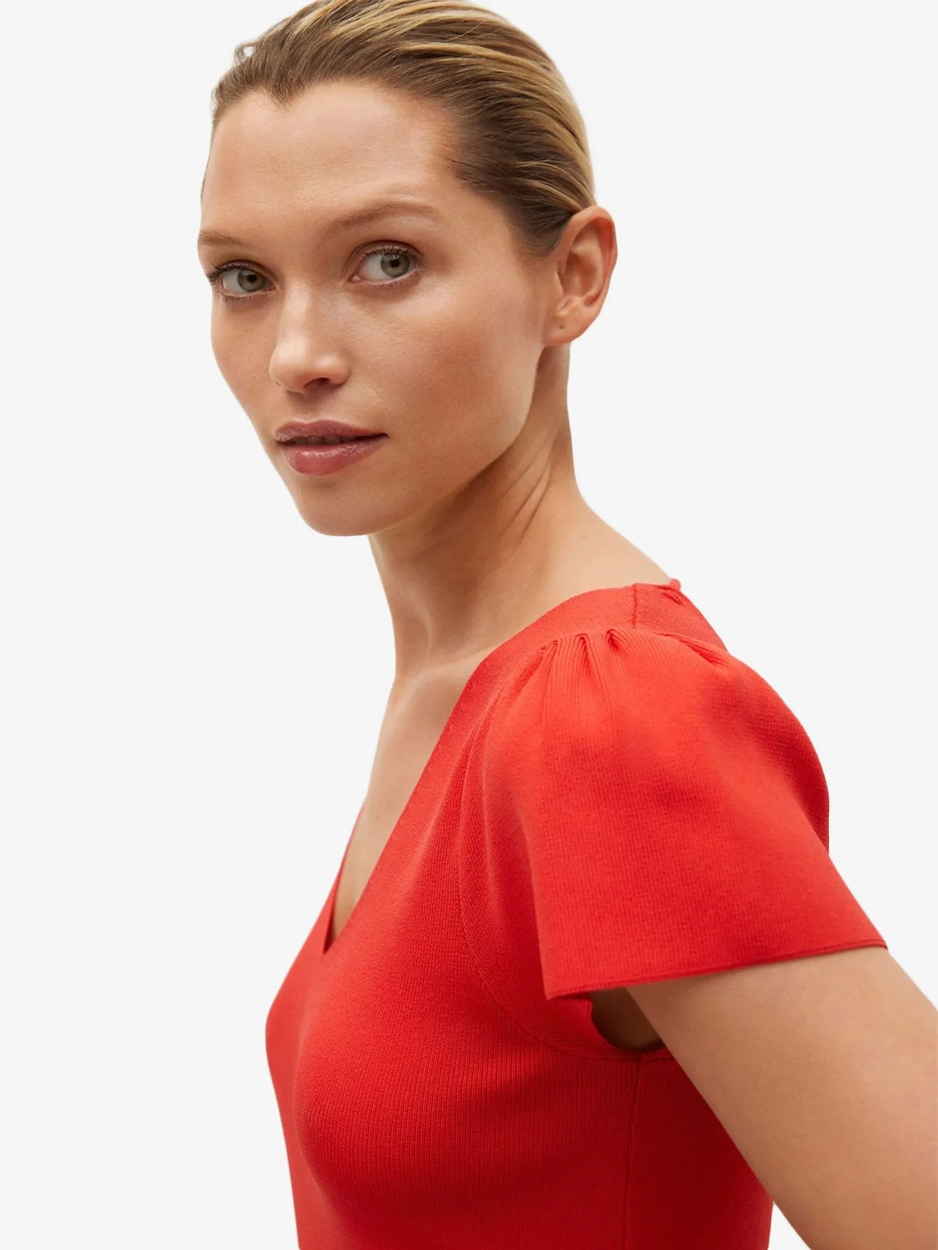 Bow knit top