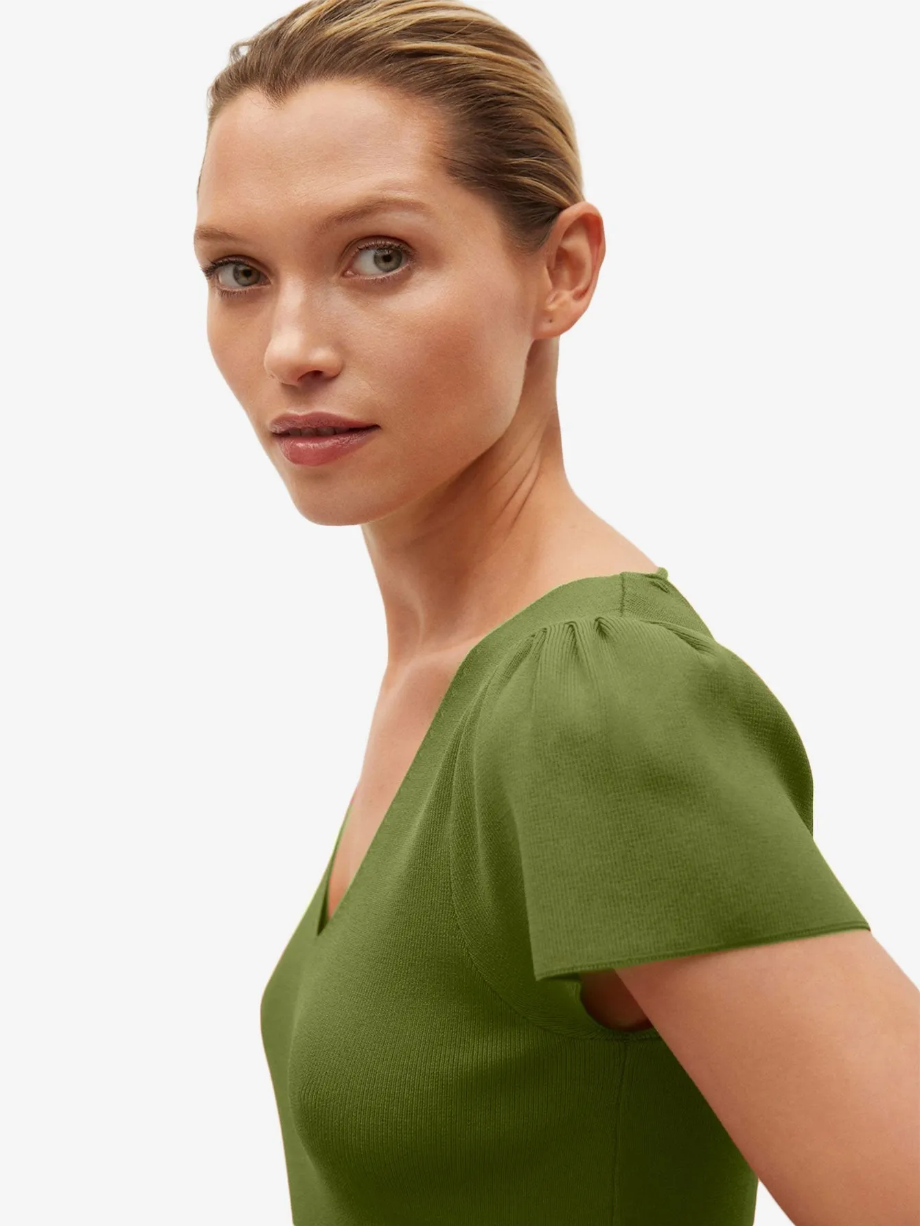 Bow knit top