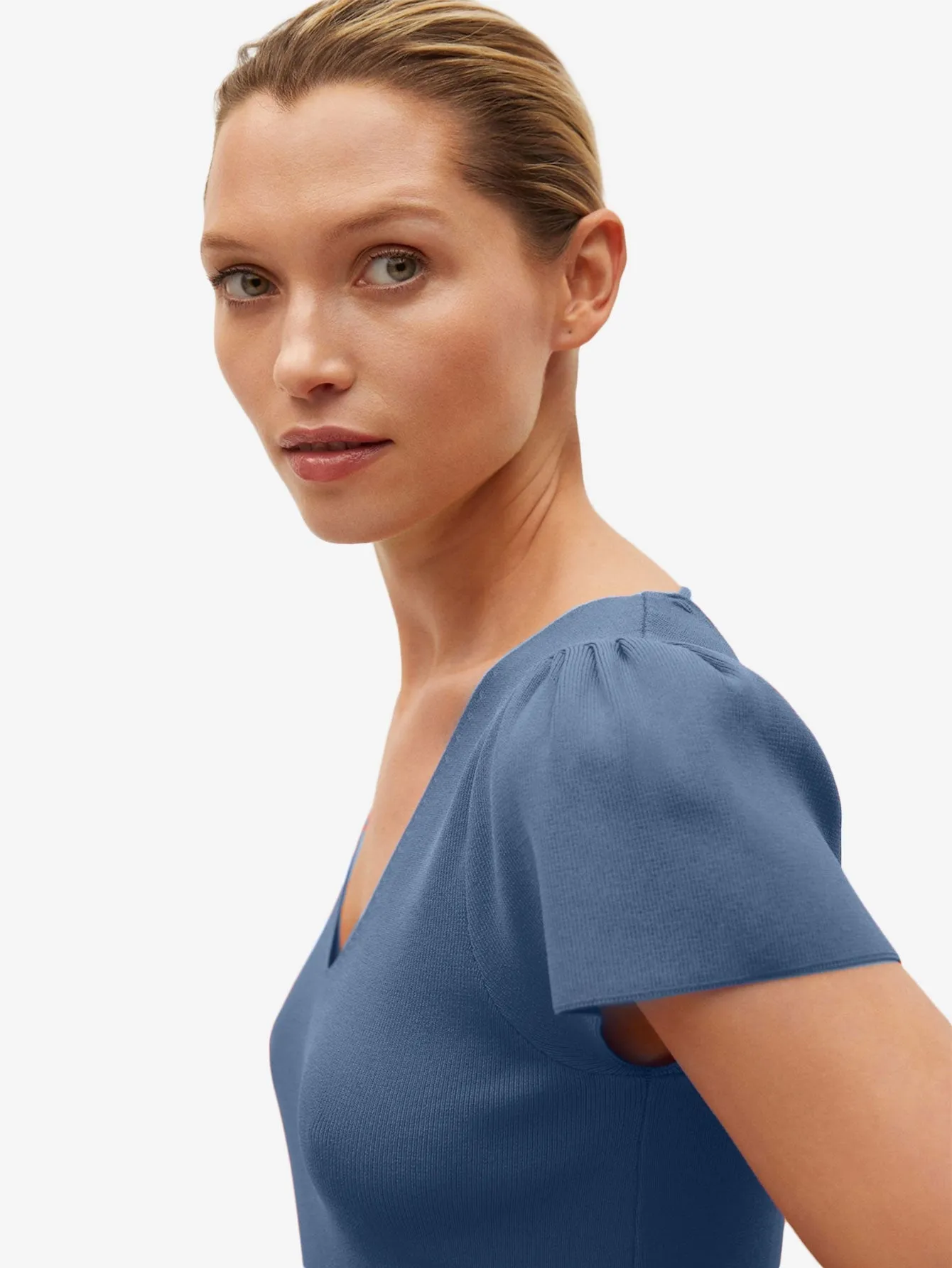 Bow knit top