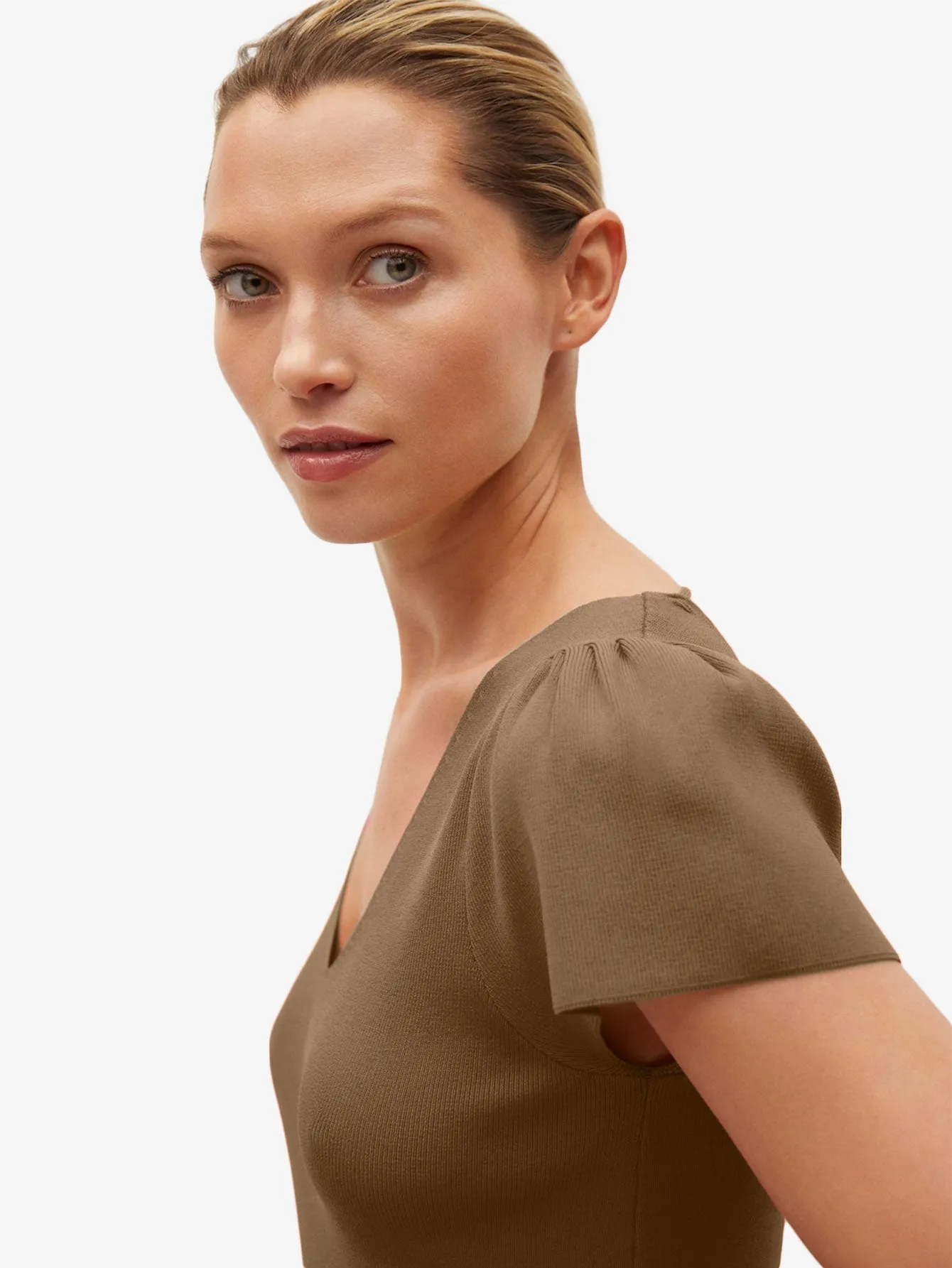 Bow knit top
