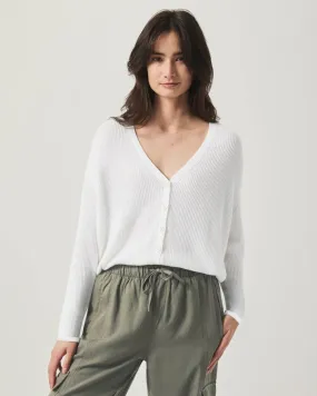 Bri Cardigan - White
