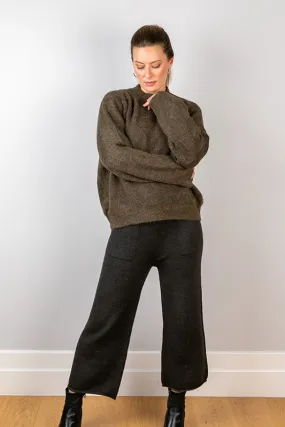 Brown Wool Knit