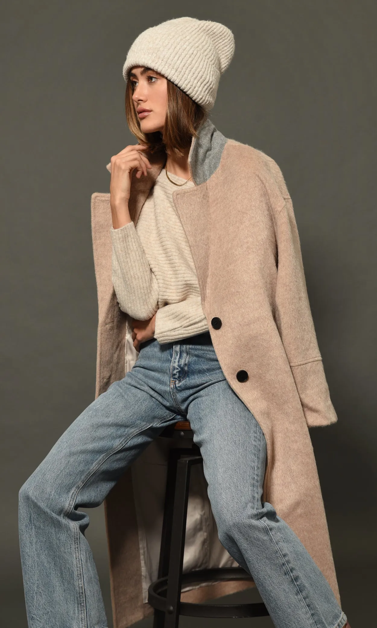Bryce Oversized Long Coat - FINAL SALE