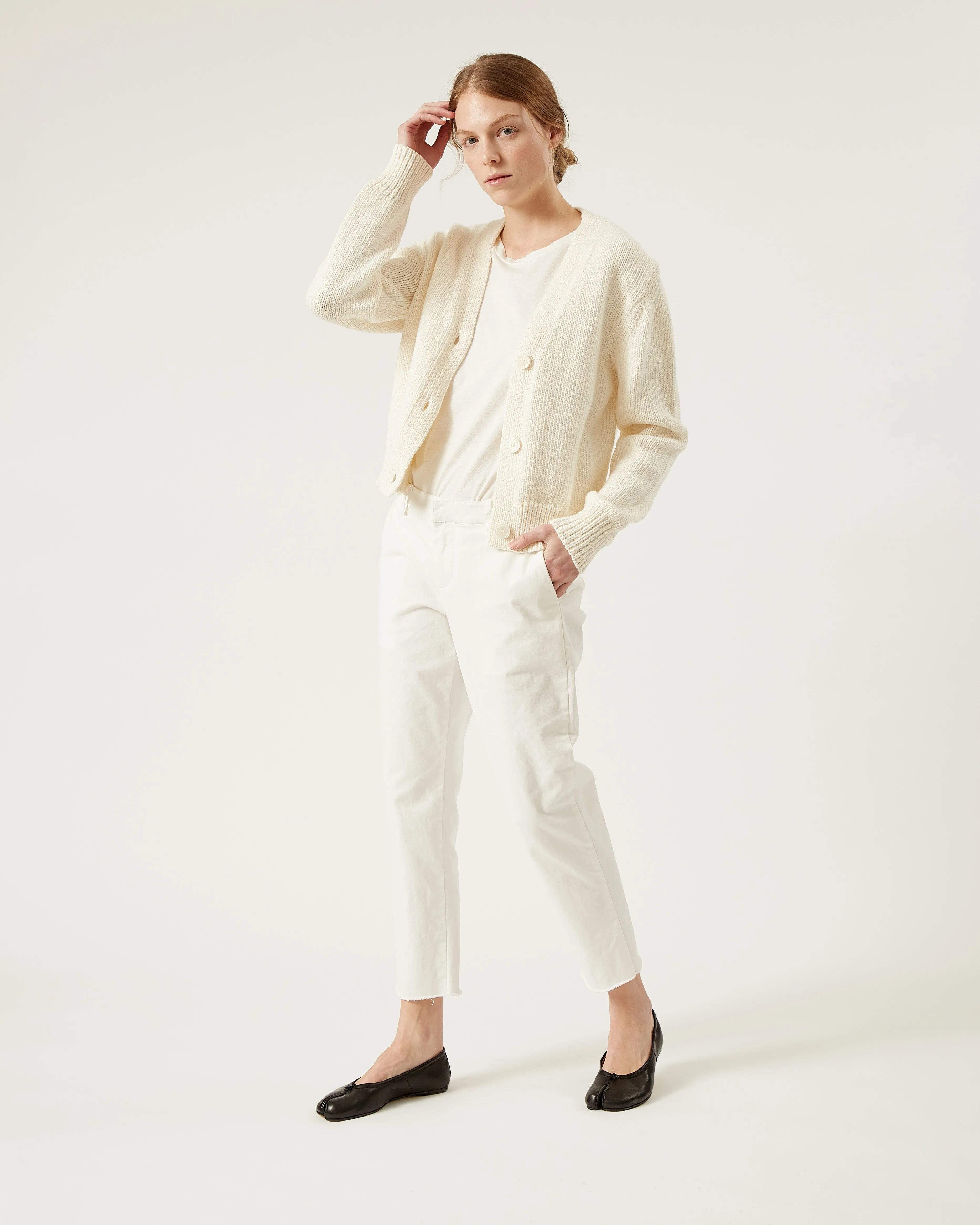 cardigan en coton et cachemire BERTHE