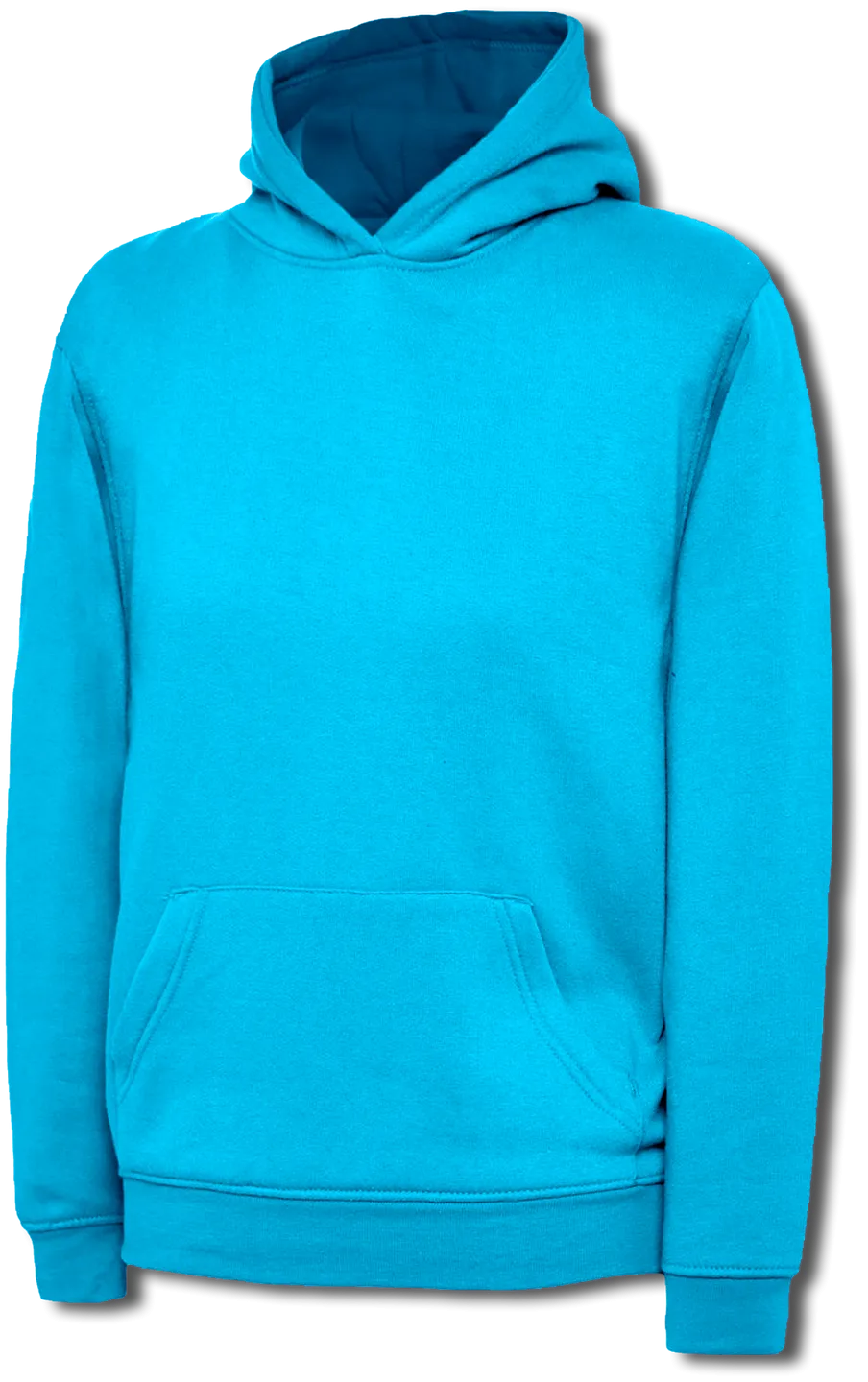 Childrens Classic Hooded Sweatshirt | Sapphire Blue