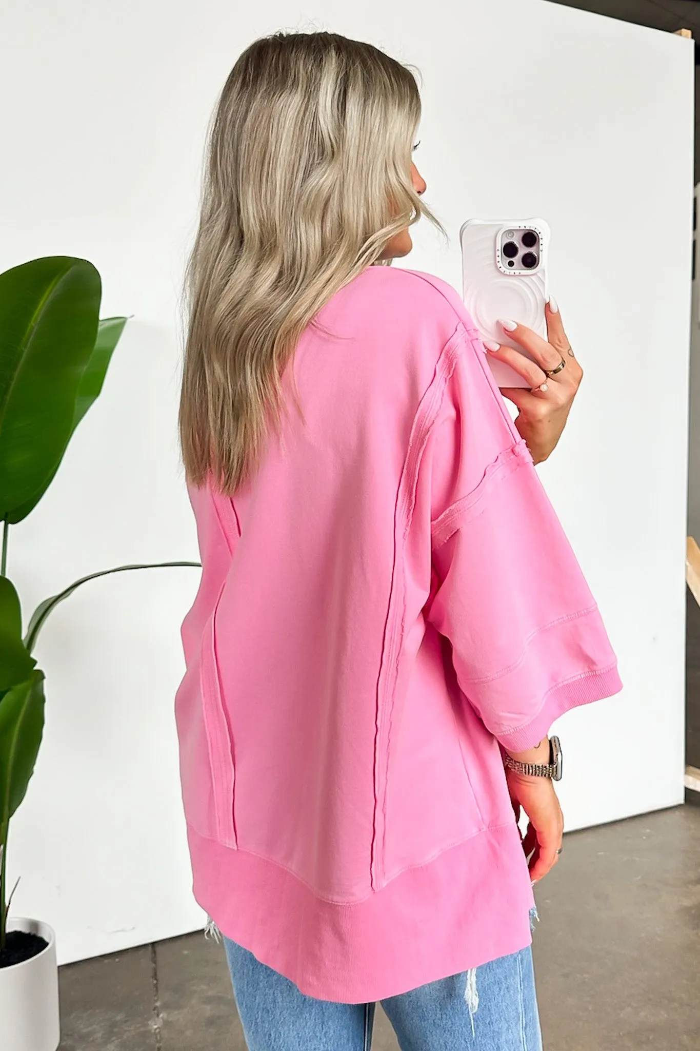 Cohen Relaxed Fit V-Neck Top - FINAL SALE