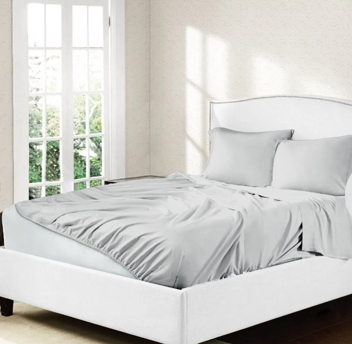 Cotton Sateen Top Sheet by Peri Lauren Interiors
