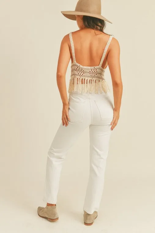 Crochet Fringe Top