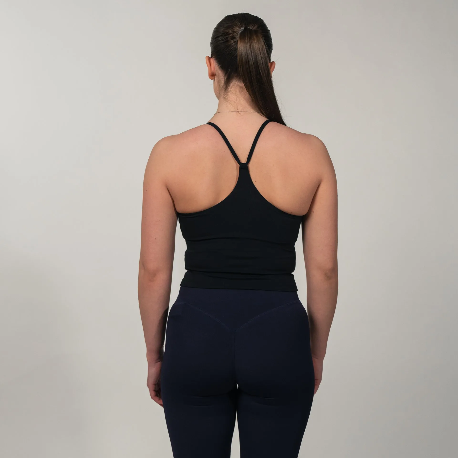 Darcy - Inbuilt Bra Top Onyx