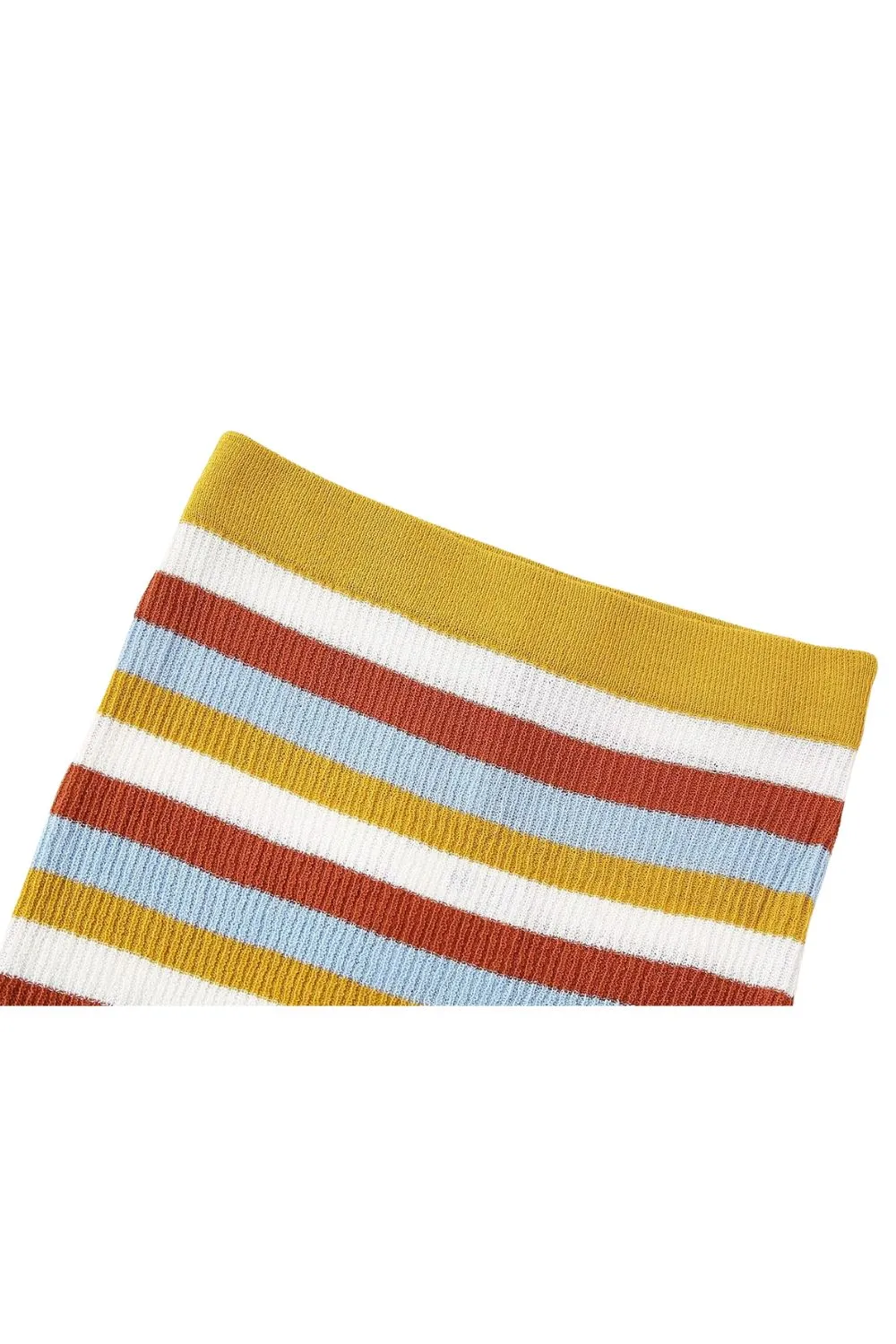 ‘Diana’  Stripe-Knit Vest Top & Skirt Set  (Sold Separately)