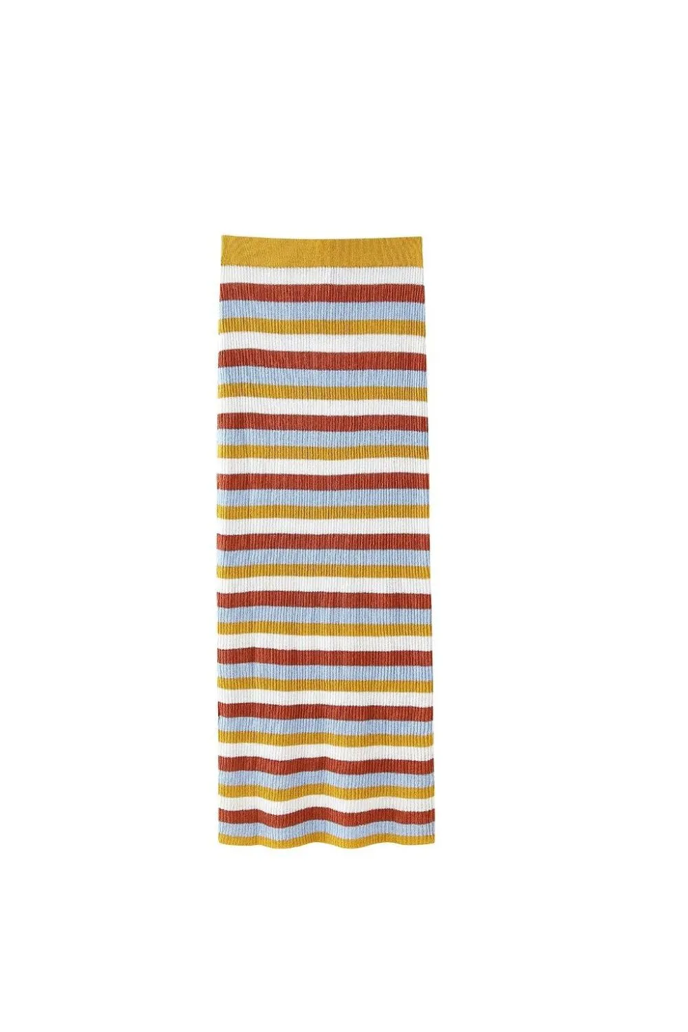‘Diana’  Stripe-Knit Vest Top & Skirt Set  (Sold Separately)