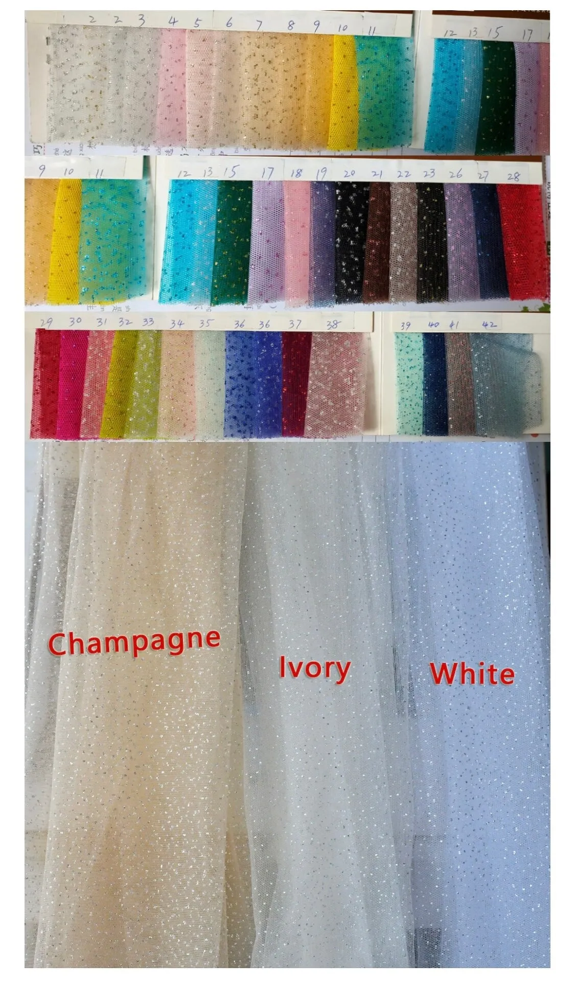 Draped 'Hair' Veil