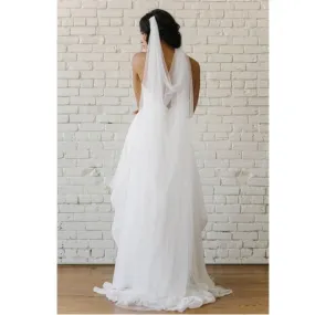 Draped 'Hair' Veil