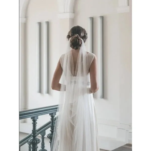 Draped 'Hair' Veil