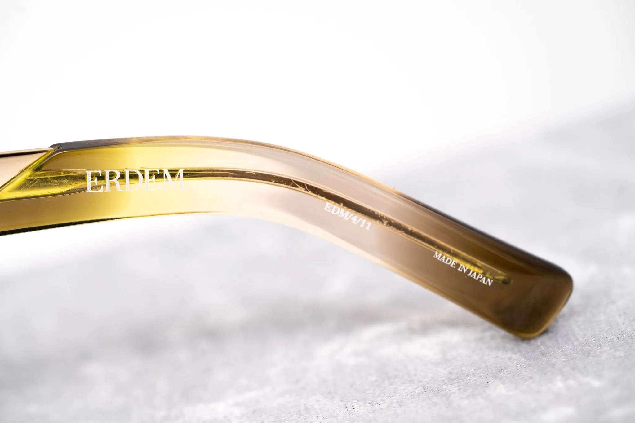 Erdem Ladies Sunglasses Cat Eye Light Gold and Brown EDM4C11SUN