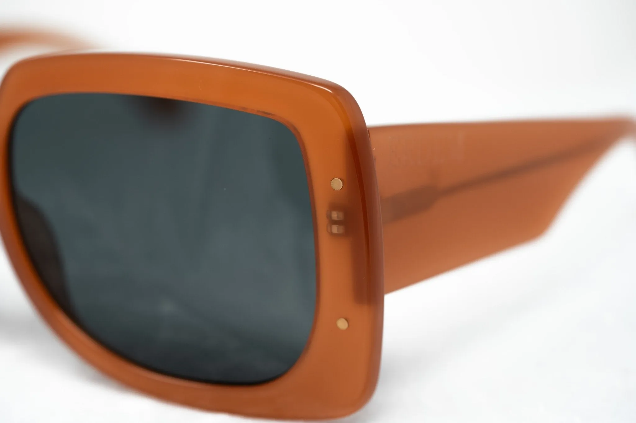 Erdem Ladies Sunglasses Oversized Burnt Orange and Grey