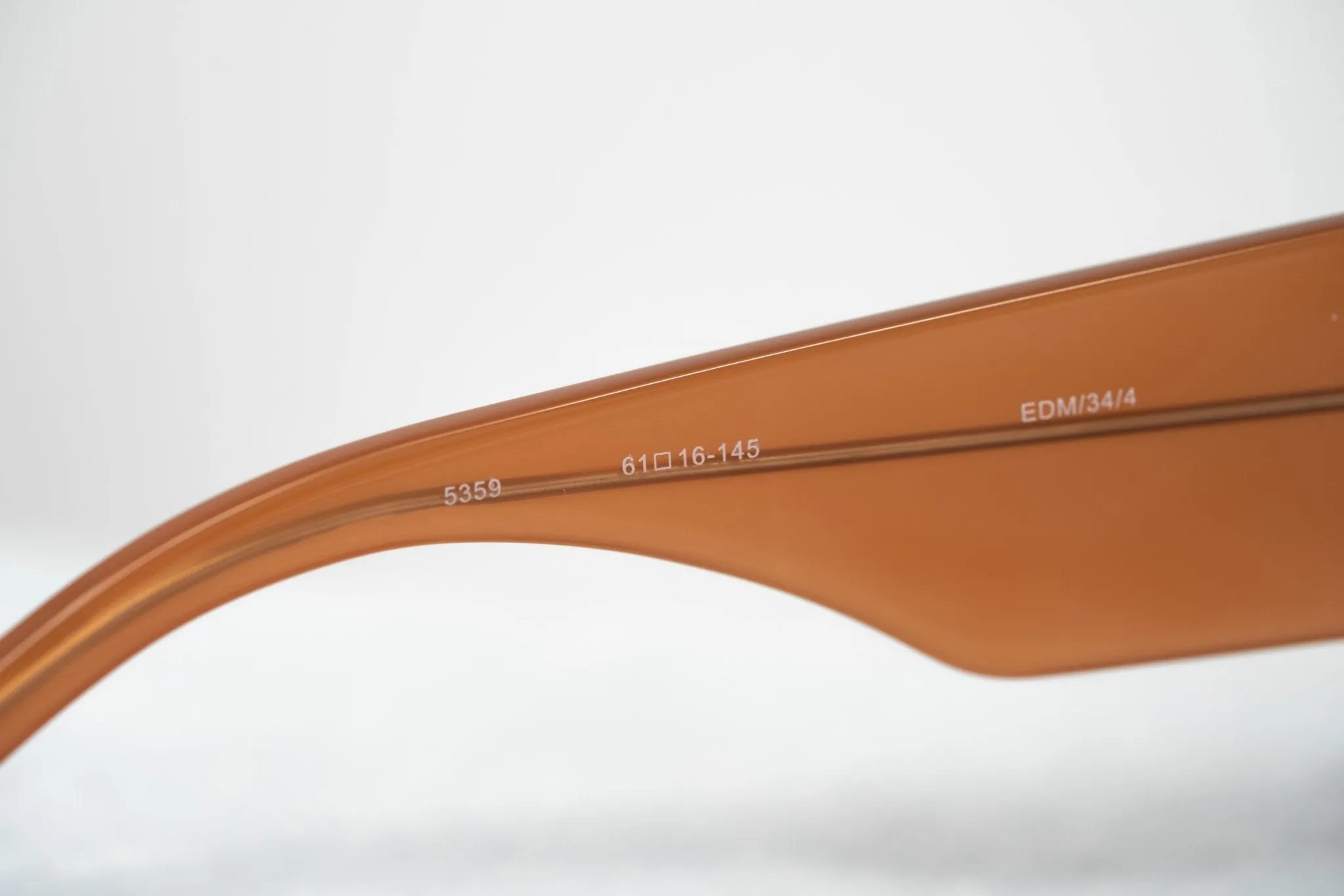 Erdem Ladies Sunglasses Oversized Burnt Orange and Grey