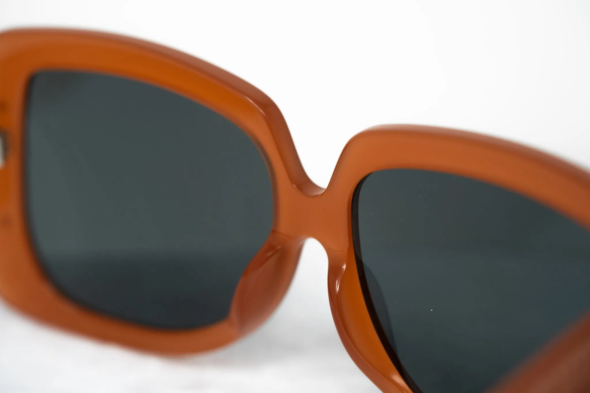 Erdem Ladies Sunglasses Oversized Burnt Orange and Grey
