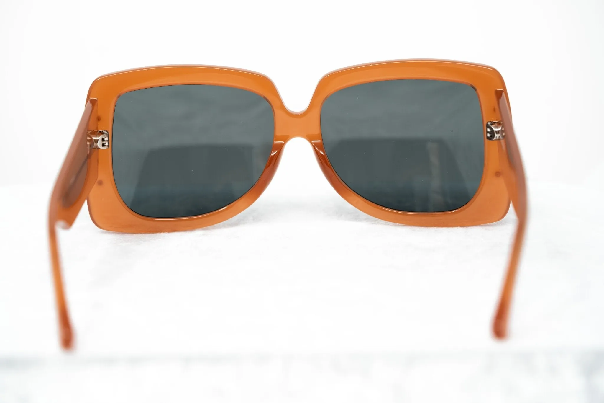 Erdem Ladies Sunglasses Oversized Burnt Orange and Grey