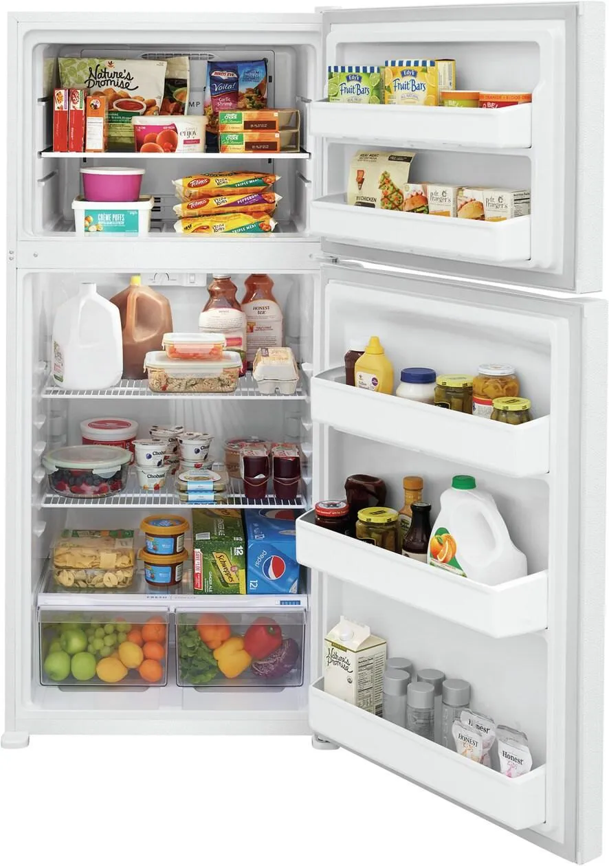 FFHT1814WW Frigidaire 18.3 Cu. Ft. Top Freezer Refrigerator