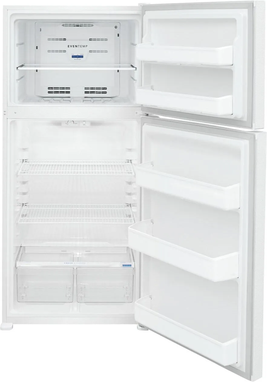 FFHT1814WW Frigidaire 18.3 Cu. Ft. Top Freezer Refrigerator