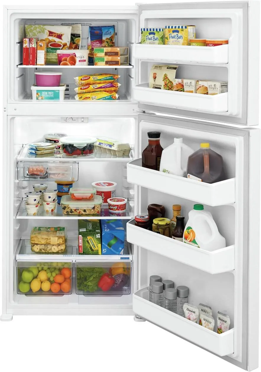 FFHT1835VW Frigidaire 18.3 Cu. Ft. Top Freezer Refrigerator