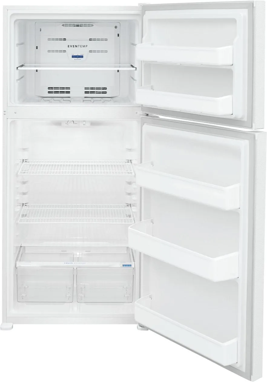 FFTR1814WW Frigidaire 18.3 Cu. Ft. Top Freezer Refrigerator