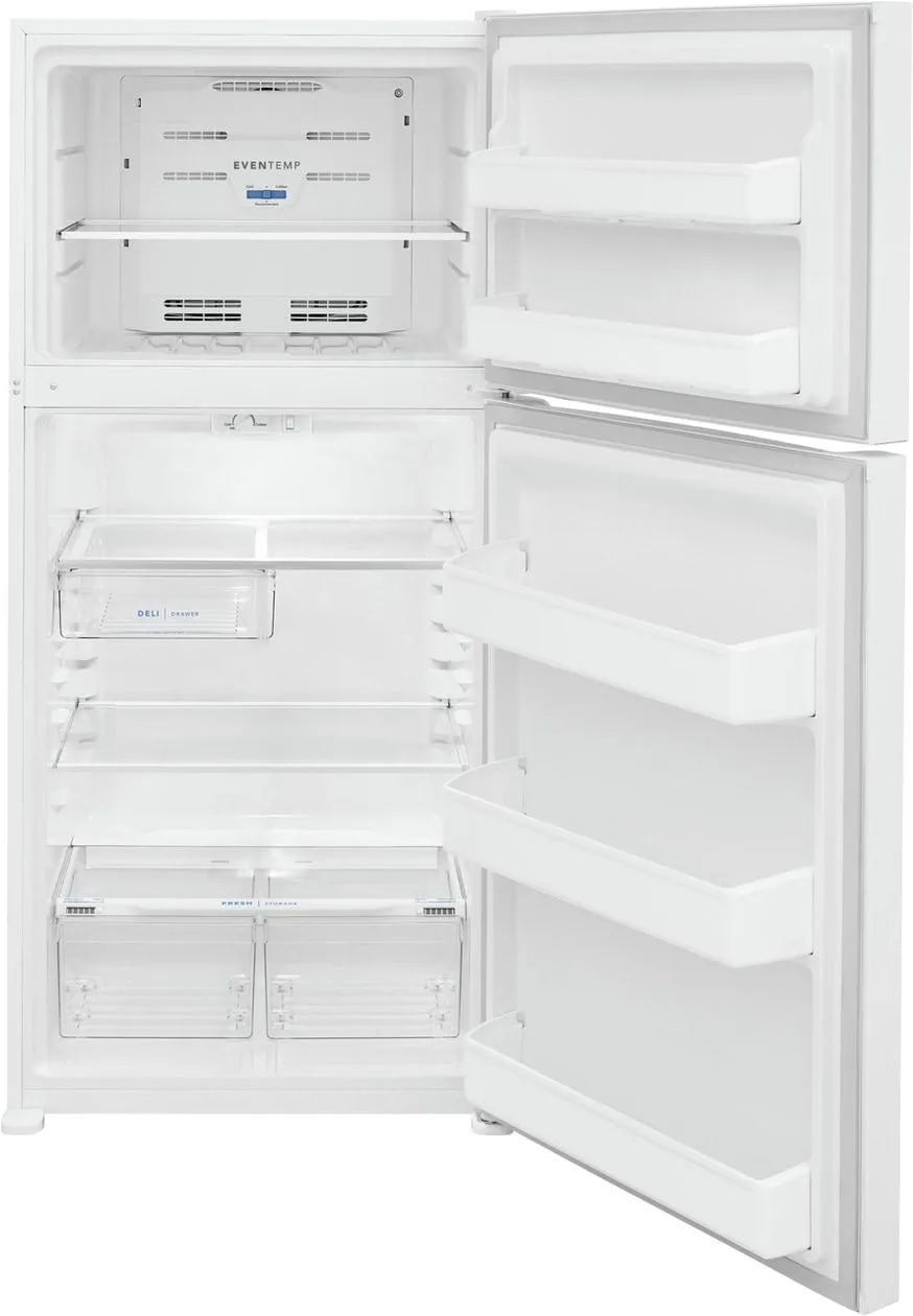 FFTR1835VW Frigidaire 18.3 Cu. Ft. Top Freezer Refrigerator