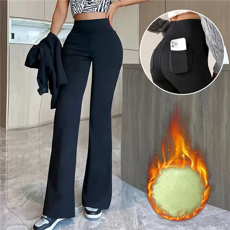 Flared Slim Pants