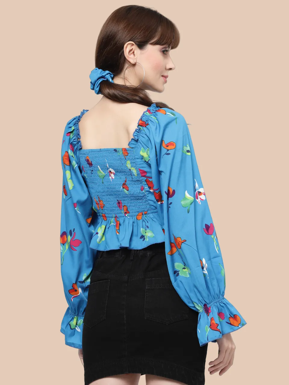 Flawless Trendy Women Printed Crop Top | FIFI