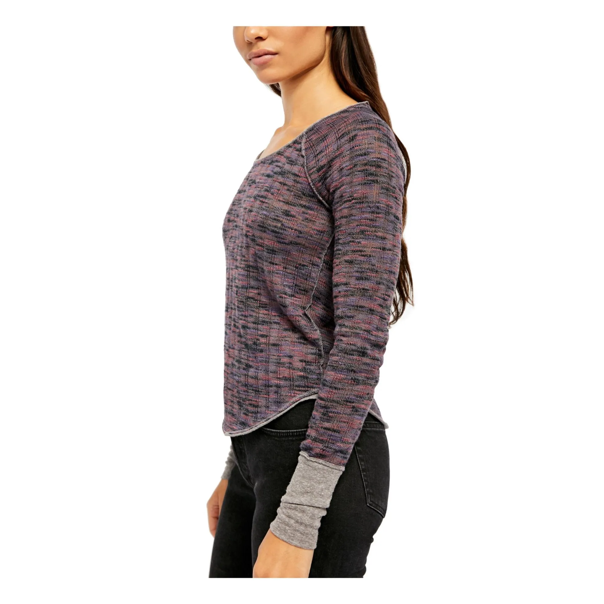 FREE PEOPLE Spaced Out Knit Top