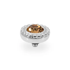 Ghiare Light Colorado Topaz Ring Gem Top 11mm