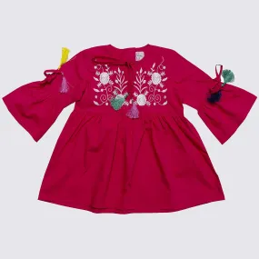 Girl's Embroidery Fashion Top